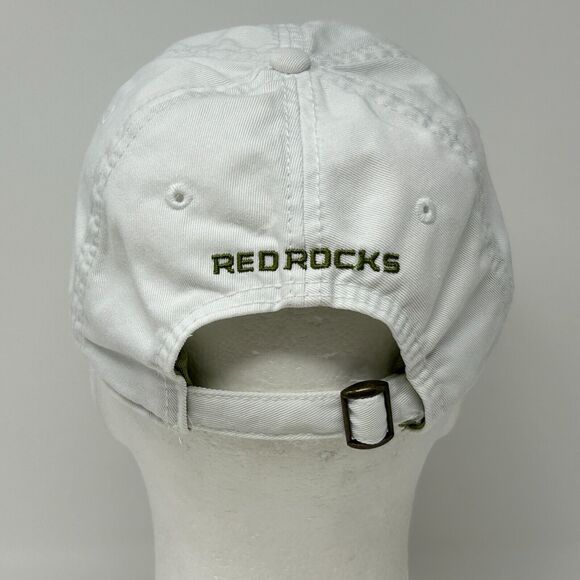 Red Rocks Amphitheatre Dad Hat Cap Colorado New Era Strapback 6 Panel White - Picture 3 of 11